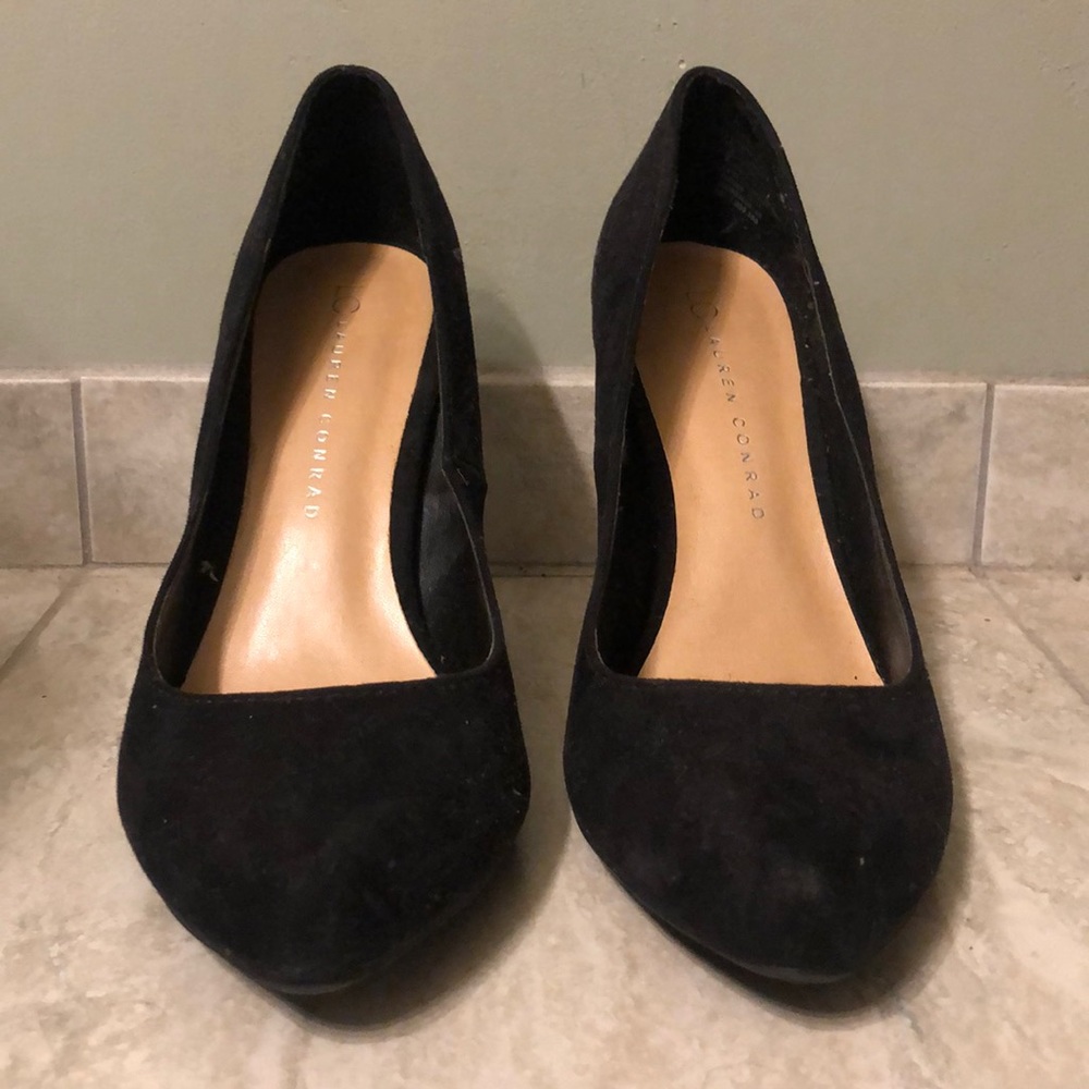 Black heels